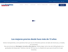 Tablet Screenshot of gafascompletas.es